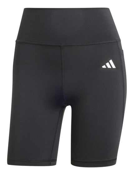 adidas Optime Essentials Stash Pocket 7-Inch Short Leggings - Blackimage6- The Sports Edit