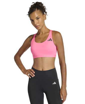 Optime Essentials Workout Medium Support Bra - Lucid Pink