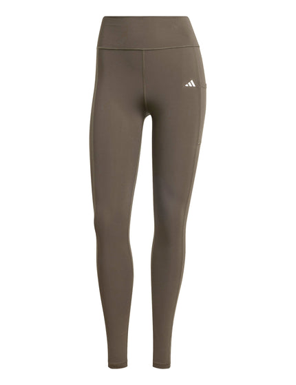 adidas Optime Full-Length Leggings - Shadow Oliveimage6- The Sports Edit