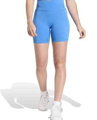 Optime Workout Short Leggings - Ray Blue