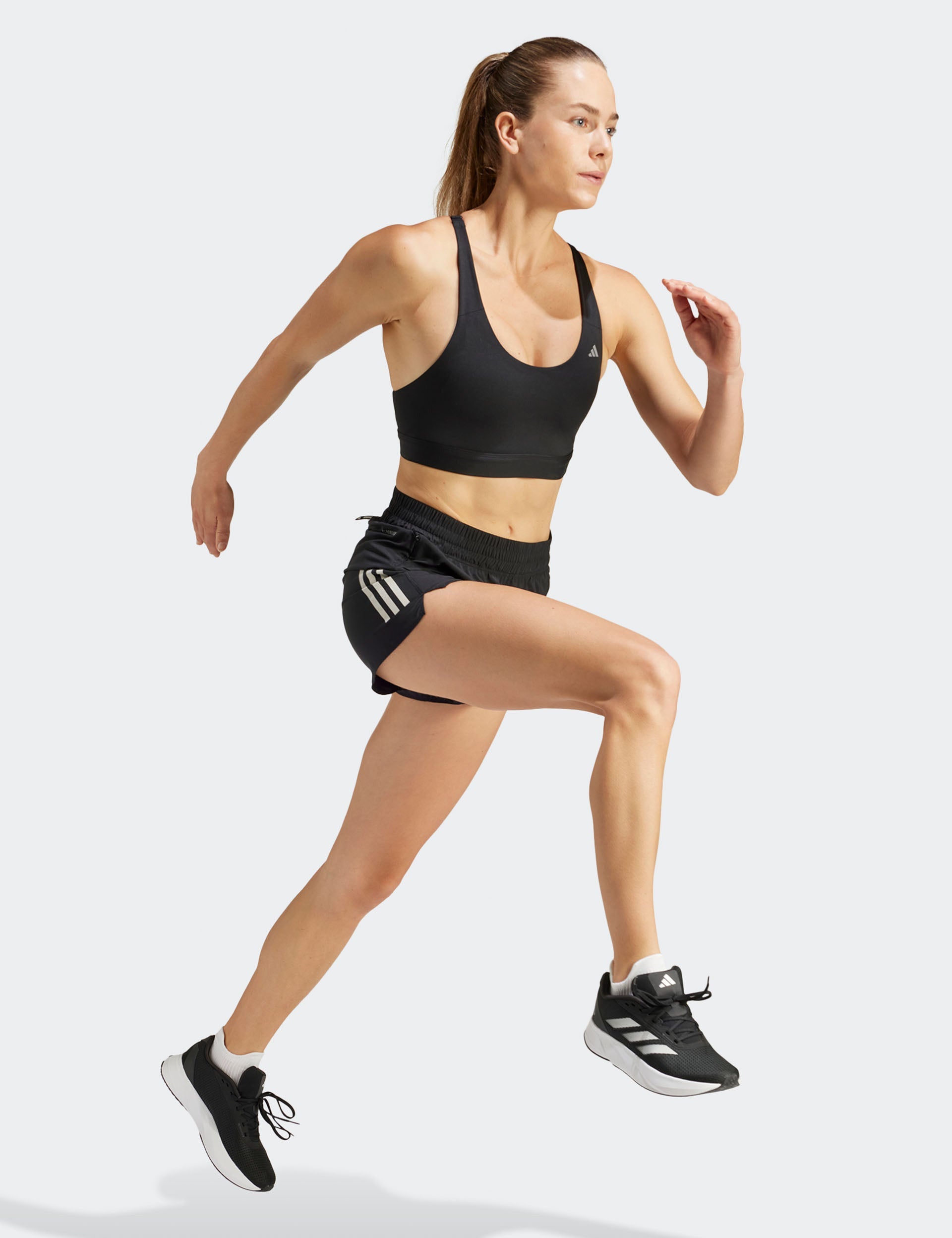 adidas | Own the Run Shorts - Black | The Sports Edit