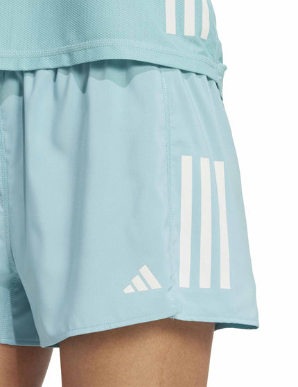 adidas Own the Run Shorts - Mint Tonimages3- The Sports Edit
