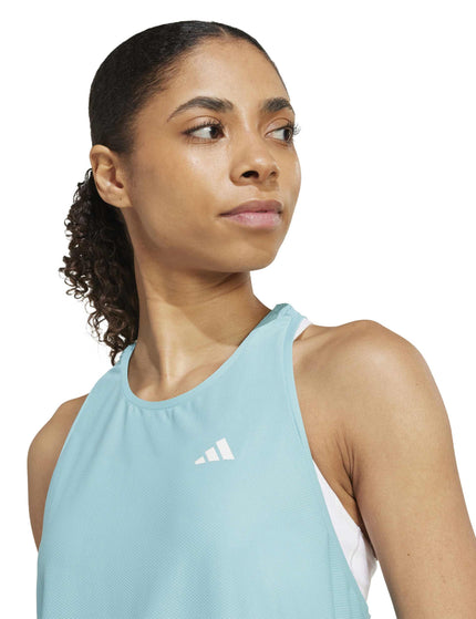 adidas Own The Run Tank Top - Mint Tonimage3- The Sports Edit