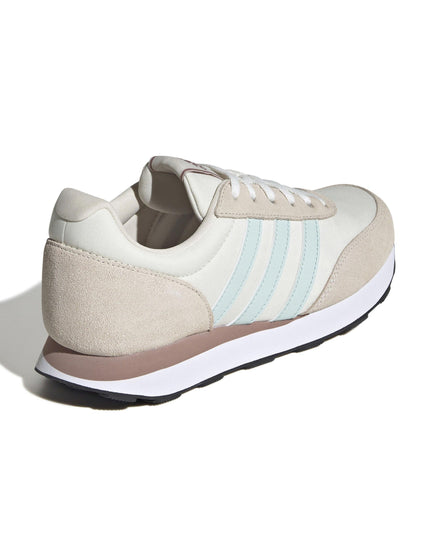 adidas Run 60s 3.0 Shoes - Off White/Halo Mint/Wonder Whiteimage3- The Sports Edit