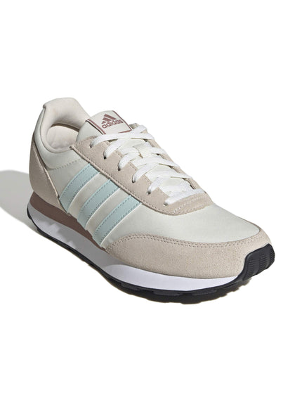 adidas Run 60s 3.0 Shoes - Off White/Halo Mint/Wonder Whiteimage2- The Sports Edit