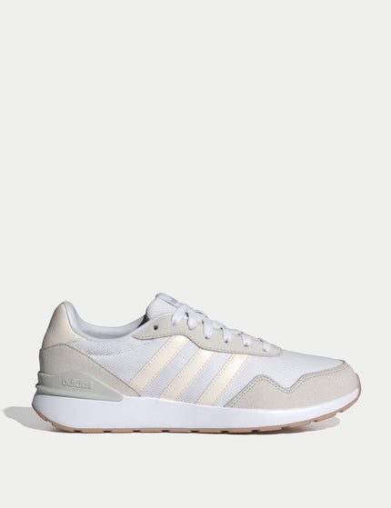 adidas Run 60S 4.0 Shoes - Cloud White/Chalk White/Grey Oneimage1- The Sports Edit