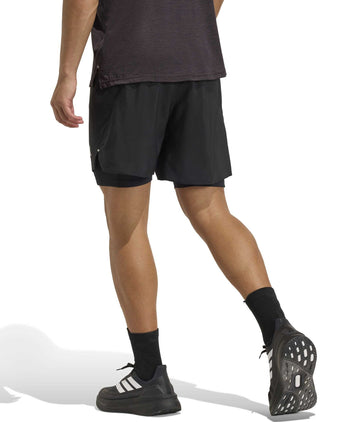 Running Essentials 2in1 Shorts - Black