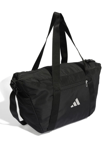 adidas Sport Bag - Black/Silver Metallicimage3- The Sports Edit