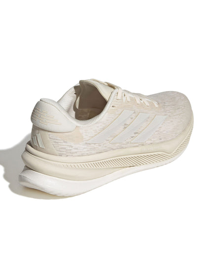 adidas Supernova Comfortglide Running Shoes - Wonder White/Zero Metallic/Chalk Whiteimage3- The Sports Edit