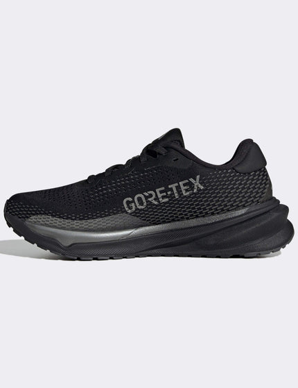 adidas Supernova GORE-TEX Shoes - Core Black/Iron Metallicimage4- The Sports Edit