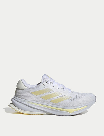 adidas Supernova Rise Running Shoes - Cloud White/Zero Metallic/Almost Yellowimage1- The Sports Edit