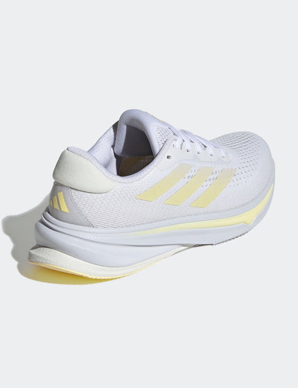 adidas Supernova Rise Running Shoes - Cloud White/Zero Metallic/Almost Yellowimage3- The Sports Edit