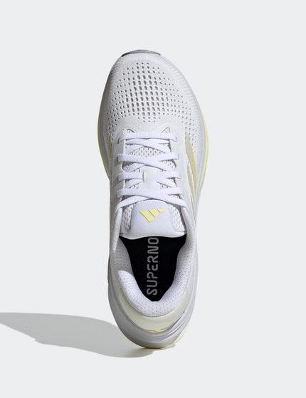 adidas Supernova Rise Running Shoes - Cloud White/Zero Metallic/Almost Yellowimage5- The Sports Edit