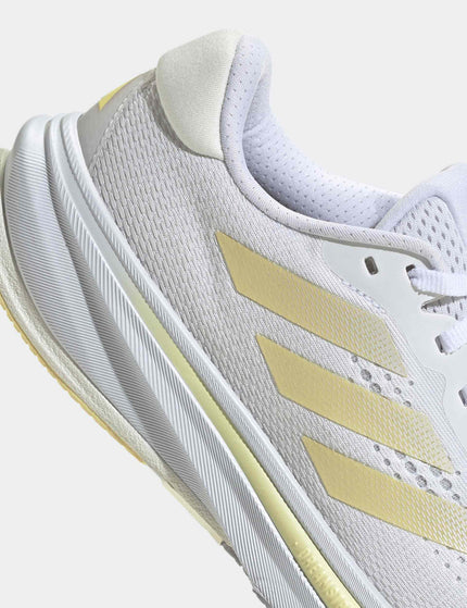 adidas Supernova Rise Running Shoes - Cloud White/Zero Metallic/Almost Yellowimage7- The Sports Edit