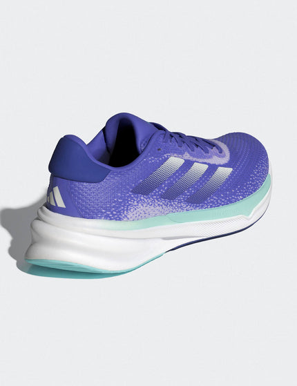 adidas Supernova Stride Running Shoes - Cobalt Blue/Zero Metalic/Purple Tintimage3- The Sports Edit