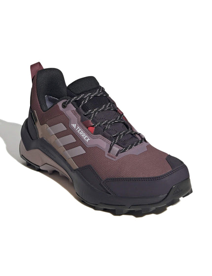 adidas Terrex AX4 Gore-Tex Hiking Shoes - Quiet Crimson/Preloved Fig/Warm Clayimage2- The Sports Edit