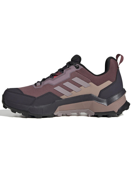 adidas Terrex AX4 Gore-Tex Hiking Shoes - Quiet Crimson/Preloved Fig/Warm Clayimage4- The Sports Edit