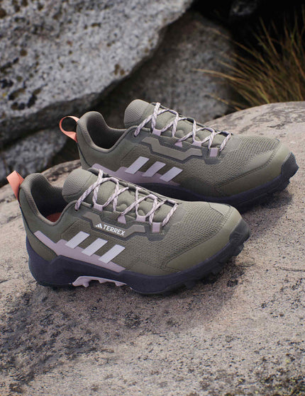 adidas Terrex AX4 Hiking Shoes - Olive Strata/Silver Dawn/Preloved Figimage7- The Sports Edit