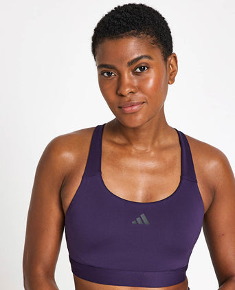 TLRDREACT Training High-Support Bra - Aurora Plum