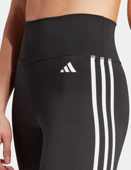 adidas Train Essentials 3-Stripes High Waisted 7/8 Leggings - Blackimage3- The Sports Edit