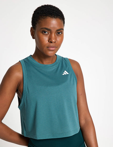 adidas Train Essentials Boxy Workout Tank Top - Preloved Tealimage1- The Sports Edit