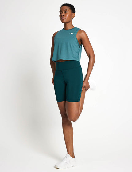 adidas Train Essentials Boxy Workout Tank Top - Preloved Tealimage4- The Sports Edit