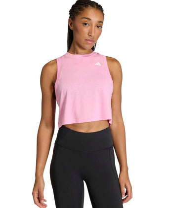 Train Essentials Boxy Workout Tank Top - St Tropic Bloom/Black