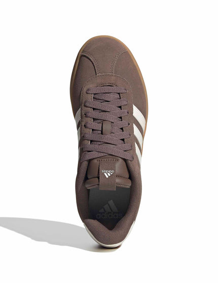 adidas VL Court 3.0 Shoes - Earth Strata/Chalk White/Gum 3images5- The Sports Edit