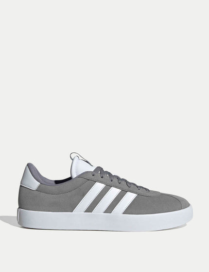 adidas VL COURT 3.0 Shoes - Grey Heather/Cloud White/Cloud Whiteimages1- The Sports Edit