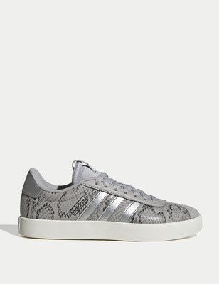 VL Court 3.0 Shoes - Grey Two/Silver Metallic/Off White