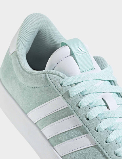 adidas VL Court 3.0 Shoes - Halo Mint/Cloud Whiteimage7- The Sports Edit