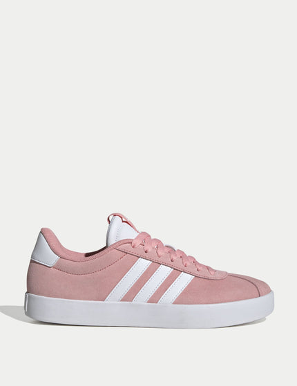 adidas VL Court 3.0 Shoes - Almost Pink/Cloud Whiteimage1- The Sports Edit