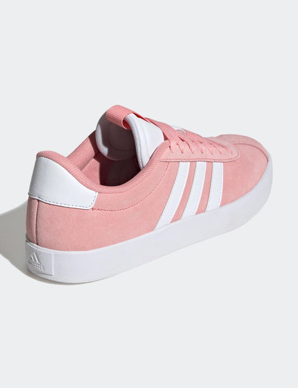 adidas VL Court 3.0 Shoes - Almost Pink/Cloud Whiteimage3- The Sports Edit