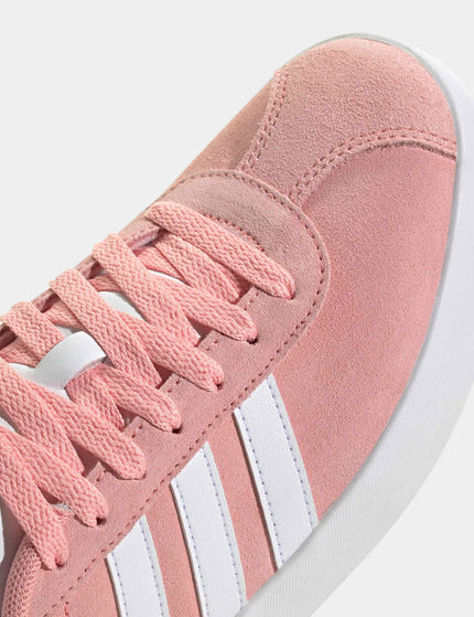 adidas VL Court 3.0 Shoes - Almost Pink/Cloud Whiteimage7- The Sports Edit