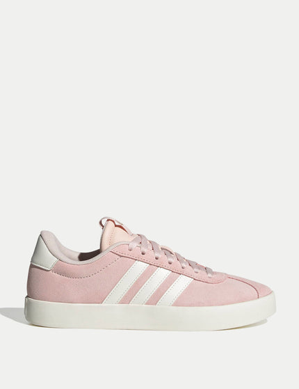 adidas VL Court 3.0 Shoes - Wonder Quartz/Core White/Cyber Metallicimage1- The Sports Edit