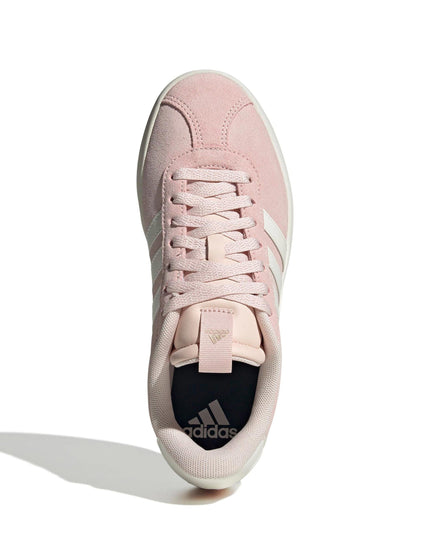 adidas VL Court 3.0 Shoes - Wonder Quartz/Core White/Cyber Metallicimage5- The Sports Edit