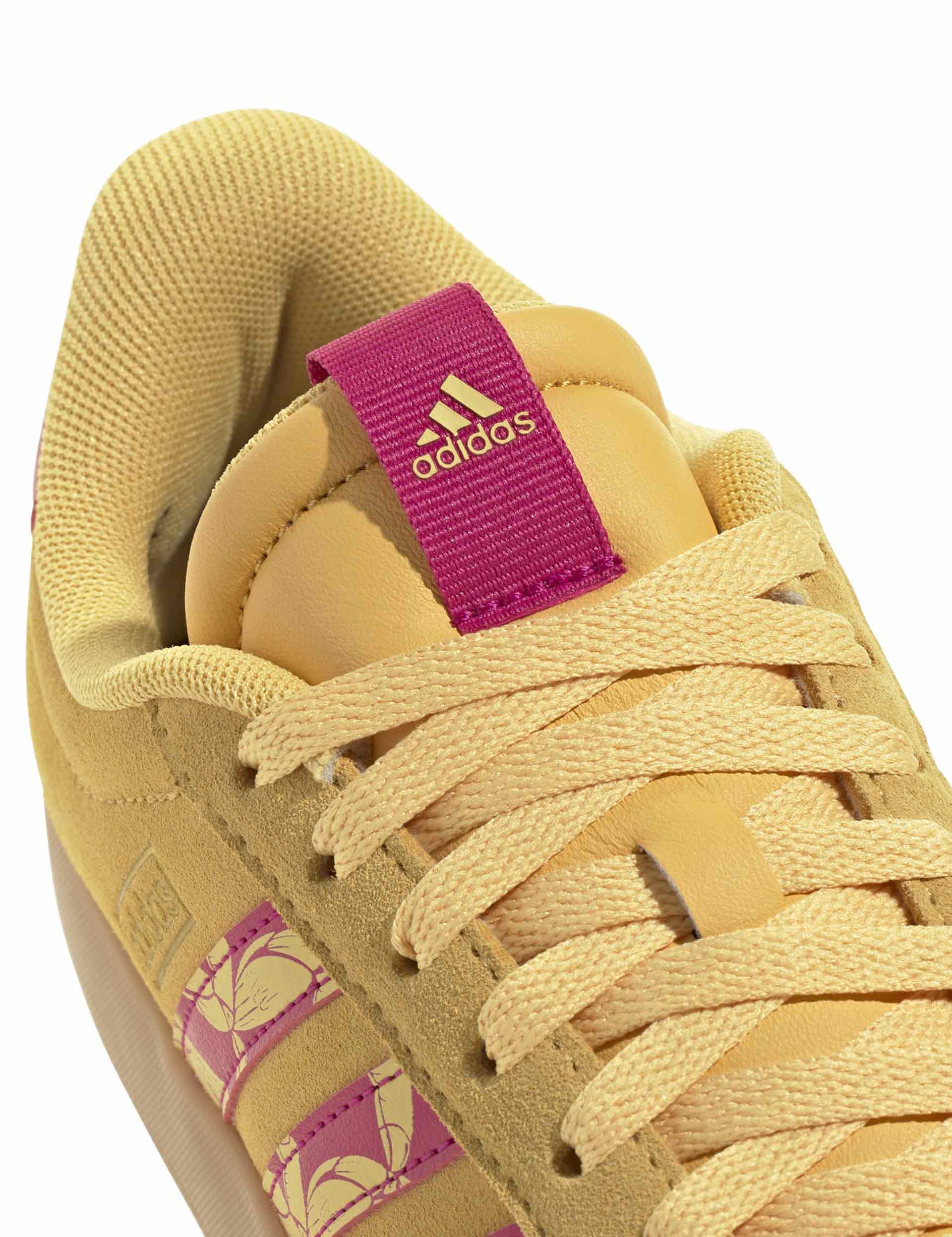 adidas | VL Court 3.0 Shoes - Semi Spark/Pink/Gum | The