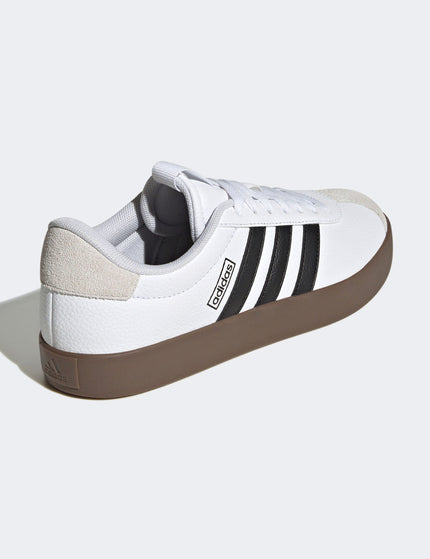 adidas VL Court 3.0 Shoes - Cloud White/Core Black/Grey Oneimage3- The Sports Edit