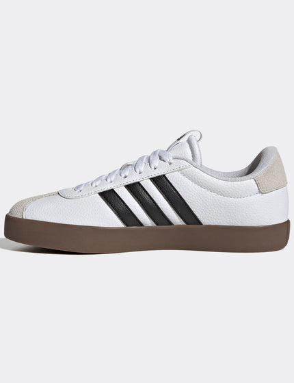 adidas VL Court 3.0 Shoes - Cloud White/Core Black/Grey Oneimage4- The Sports Edit