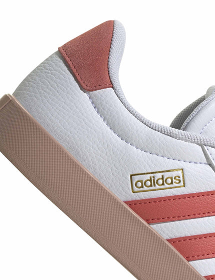 adidas VL Court 3.0 Shoes - Cloud White/Preloved Scarlet/Gold Metallicimage4- The Sports Edit