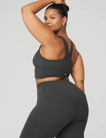 Alo Yoga Wild Thing Bra - Anthraciteimage8- The Sports Edit