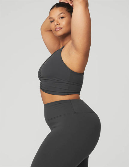Alo Yoga Wild Thing Bra - Anthraciteimage7- The Sports Edit
