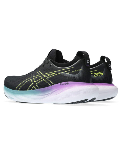 ASICS Gel-Nimbus 25 - Black/Glow Yellowimage4- The Sports Edit