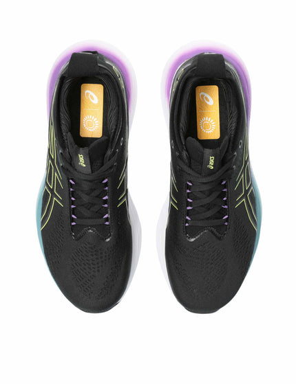 ASICS Gel-Nimbus 25 - Black/Glow Yellowimage5- The Sports Edit
