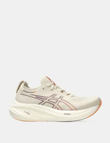 ASICS Gel-Nimbus 26 - Oatmeal/Faded Orangeimage1- The Sports Edit