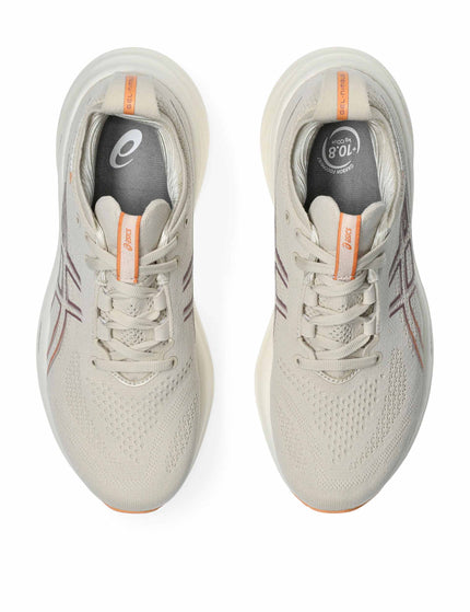 ASICS Gel-Nimbus 26 - Oatmeal/Faded Orangeimage5- The Sports Edit