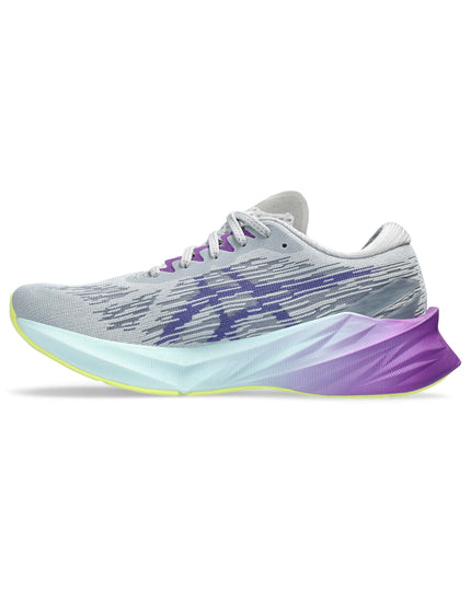 ASICS Novablast 3 - Piedmont Grey/Blue Violetimage2- The Sports Edit