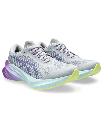 ASICS Novablast 3 - Piedmont Grey/Blue Violetimage3- The Sports Edit