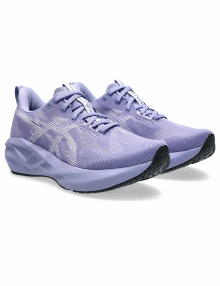 ASICS Novablast 5 - Bluebell/Lilac Hintimages2- The Sports Edit