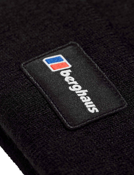 Berghaus Berghaus Logo Recognition Beanie - Blackimage2- The Sports Edit